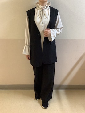 BRICK HOUSE by Tokyo Shirts 札幌苗穂イオンモール店さん（レディース・159cm）の秋コーディネート