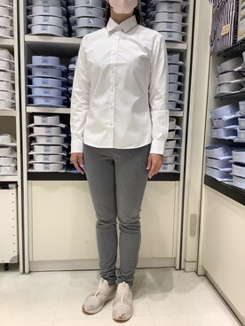 BRICK HOUSE by Tokyo Shirts 札幌苗穂イオンモール店さん(レディース・159cm)の冬コーディネート