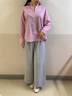 BRICK HOUSE by Tokyo Shirts 札幌苗穂イオンモール店さん（レディース・159cm）の春コーディネート