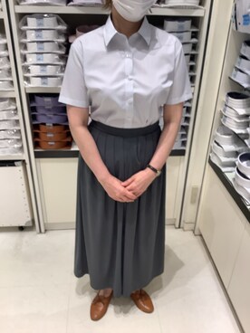 BRICK HOUSE by Tokyo Shirts 札幌苗穂イオンモール店さん（レディース・157cm）の夏コーディネート