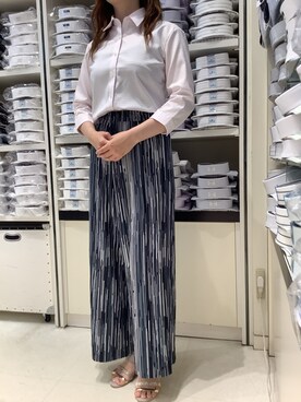 BRICK HOUSE by Tokyo Shirts 札幌苗穂イオンモール店さん（レディース・159cm）の夏コーディネート