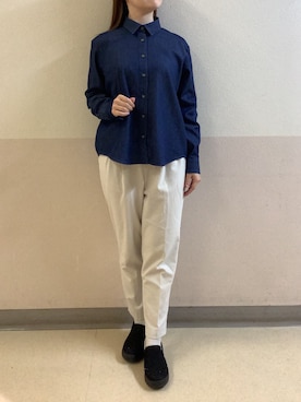 BRICK HOUSE by Tokyo Shirts 札幌苗穂イオンモール店さん(レディース・159cm)の秋コーディネート
