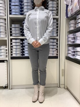 BRICK HOUSE by Tokyo Shirts 札幌苗穂イオンモール店さん（レディース・159cm）の冬コーディネート