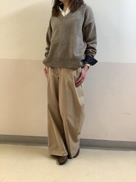 BRICK HOUSE by Tokyo Shirts 札幌苗穂イオンモール店さん(レディース・160cm)の冬コーディネート