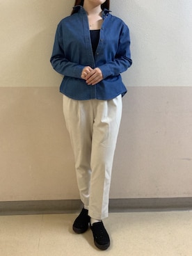BRICK HOUSE by Tokyo Shirts 札幌苗穂イオンモール店さん(レディース・159cm)の秋コーディネート