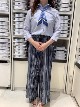 BRICK HOUSE by Tokyo Shirts 札幌苗穂イオンモール店さん(レディース・159cm)の夏コーディネート