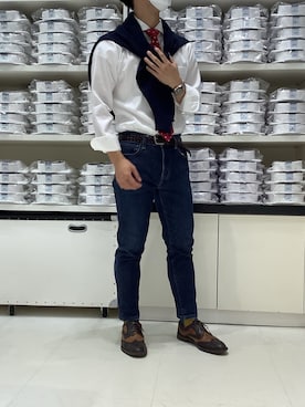 BRICK HOUSE by Tokyo Shirts 札幌苗穂イオンモール店さんのコーディネート