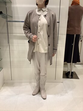 BRICK HOUSE by Tokyo Shirts 札幌苗穂イオンモール店さん（レディース・159cm）の秋コーディネート