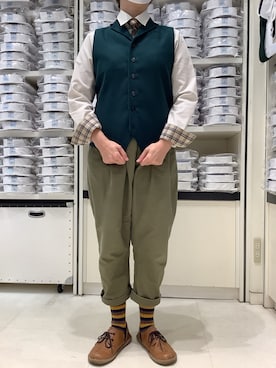 BRICK HOUSE by Tokyo Shirts 札幌苗穂イオンモール店さん（レディース・157cm）の秋コーディネート