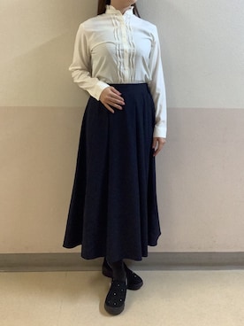 BRICK HOUSE by Tokyo Shirts 札幌苗穂イオンモール店さん(レディース・159cm)の秋コーディネート