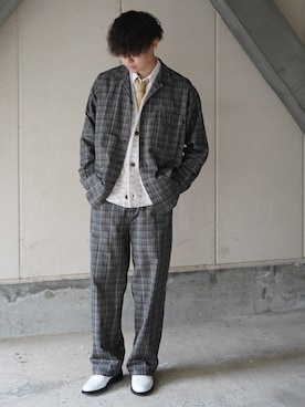 「saby（サバイ）のアイテム」を使った、keim614さん（メンズ・180cm）の春コーディネート