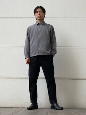 「アイテム（その他アウター）」を使った、tsuyoshiさん（メンズ・176cm）の秋コーディネート