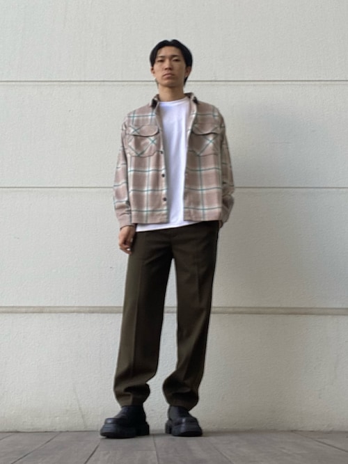 セール】オンブレチェック CPOジャケット（その他アウター）｜ITEMS