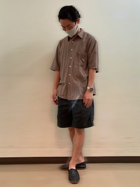 「アダムエロペ」｜ichifuku888さん（メンズ・166cm）の夏コーディネート