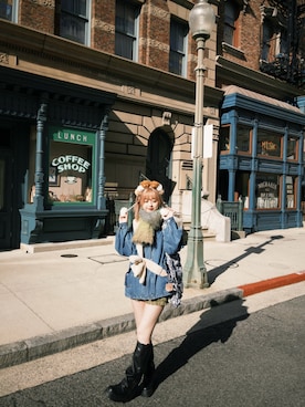 𝕎𝕀ℕ𝔾さん（レディース・166cm）の冬コーディネート