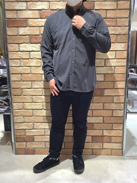 BRICK HOUSE シャツ工房 札幌駅エスタ店さん(メンズ・169cm)の冬コーディネート