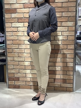 BRICK HOUSE シャツ工房 札幌駅エスタ店さん(レディース・159cm)の秋コーディネート