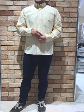 BRICK HOUSE シャツ工房 札幌駅エスタ店さん（メンズ・168cm）の春コーディネート