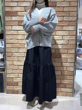 BRICK HOUSE シャツ工房 札幌駅エスタ店さん（レディース・159cm）の冬コーディネート