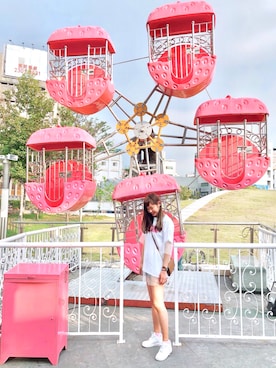 「oversize」｜Ruさん（レディース・167cm）の夏コーディネート