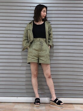 森岡沙耶加さんのコーディネート