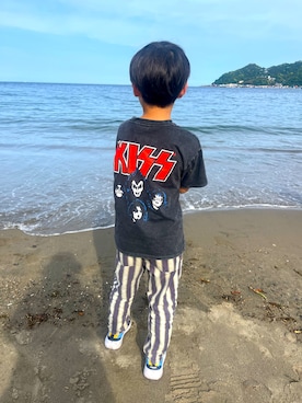 「MARKEY'S（マーキーズ）のアイテム」を使った、ARATAさん（キッズ・120cm）の春コーディネート