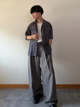 ゆとさん(メンズ・160cm)の春コーディネート