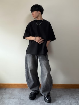 「LILL（リル）のアイテム」を使った、ゆとさん（メンズ・160cm）の春コーディネート