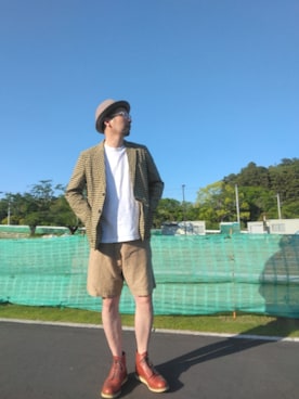 「GAP（ギャップ）のアイテム」を使った、ひこたさん（メンズ・179cm）の春コーディネート