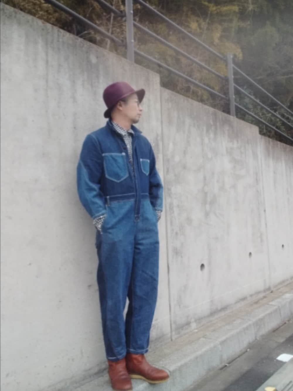 ひこた｜Levi's REDのつなぎ/オールインワンを使ったコーディネート - WEAR