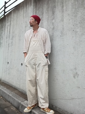 「淡色コーデ」｜ひこたさん（メンズ・179cm）の秋コーディネート