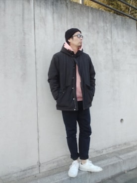 「EFFECTOR（エフェクター）のアイテム」を使った、ひこたさん（メンズ・179cm）の冬コーディネート