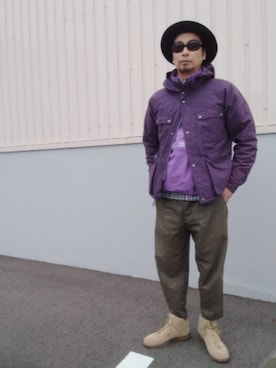 「アイテム（ナイロンジャケット）」を使った、ひこたさん（メンズ・179cm・40代）の秋コーディネート