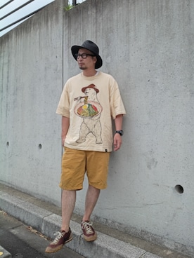 「EFFECTOR（エフェクター）のアイテム」を使った、ひこたさん（メンズ・179cm）の夏コーディネート