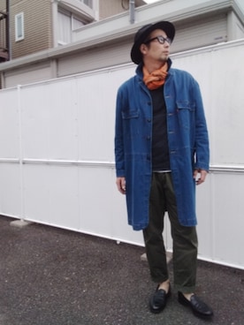 ひこたさん（メンズ・179cm）の秋コーディネート