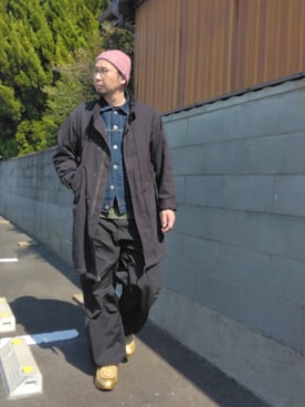 「Levi's（リーバイス）のアイテム（ジャケット/アウター）」を使った、ひこたさん（メンズ・179cm）の春コーディネート