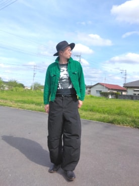 「Levi's（リーバイス）のアイテム（ジャケット/アウター）」を使った、ひこたさん（メンズ・179cm）の春コーディネート