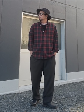 「EFFECTOR（エフェクター）のアイテム」を使った、ひこたさん（メンズ・179cm）の秋コーディネート