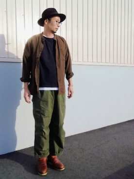 ひこたさん（メンズ・179cm）の秋コーディネート