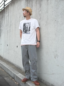 ひこたさん(メンズ・179cm)の夏コーディネート