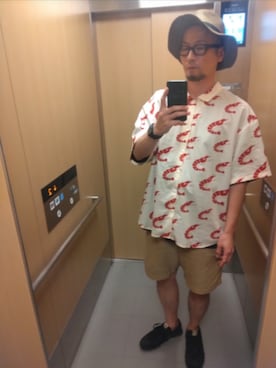「アイテム（帽子）」を使った、ひこたさん（メンズ・179cm・40代）の秋コーディネート