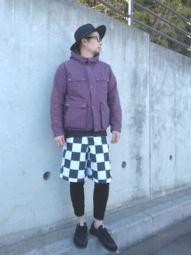 「EFFECTOR（エフェクター）のアイテム」を使った、ひこたさん（メンズ・179cm）の春コーディネート