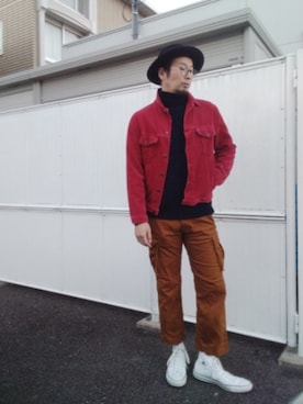 「アイテム（その他アウター）」を使った、ひこたさん（メンズ・179cm・40代）の秋コーディネート