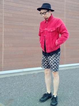 「アイテム（ファッション雑貨）」を使った、ひこたさん（メンズ・179cm）の秋コーディネート