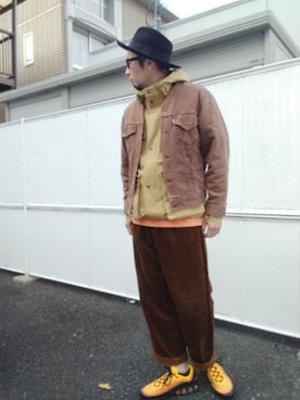 「アイテム（その他アウター）」を使った、ひこたさん（メンズ・179cm・40代）の秋コーディネート