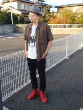 ひこたさん（メンズ・179cm・40代）の秋コーディネート