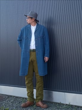 「EFFECTOR（エフェクター）のアイテム」を使った、ひこたさん（メンズ・179cm）の秋コーディネート