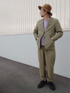 「アイテム（ジャケット/アウター）」を使った、ひこたさん（メンズ・179cm・40代）の秋コーディネート