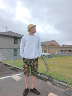 ひこたさん(メンズ・179cm)の夏コーディネート