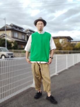 ひこたさん（メンズ・179cm・40代）の秋コーディネート